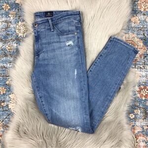 AG Middi Ankle Mid-Rise Jeans